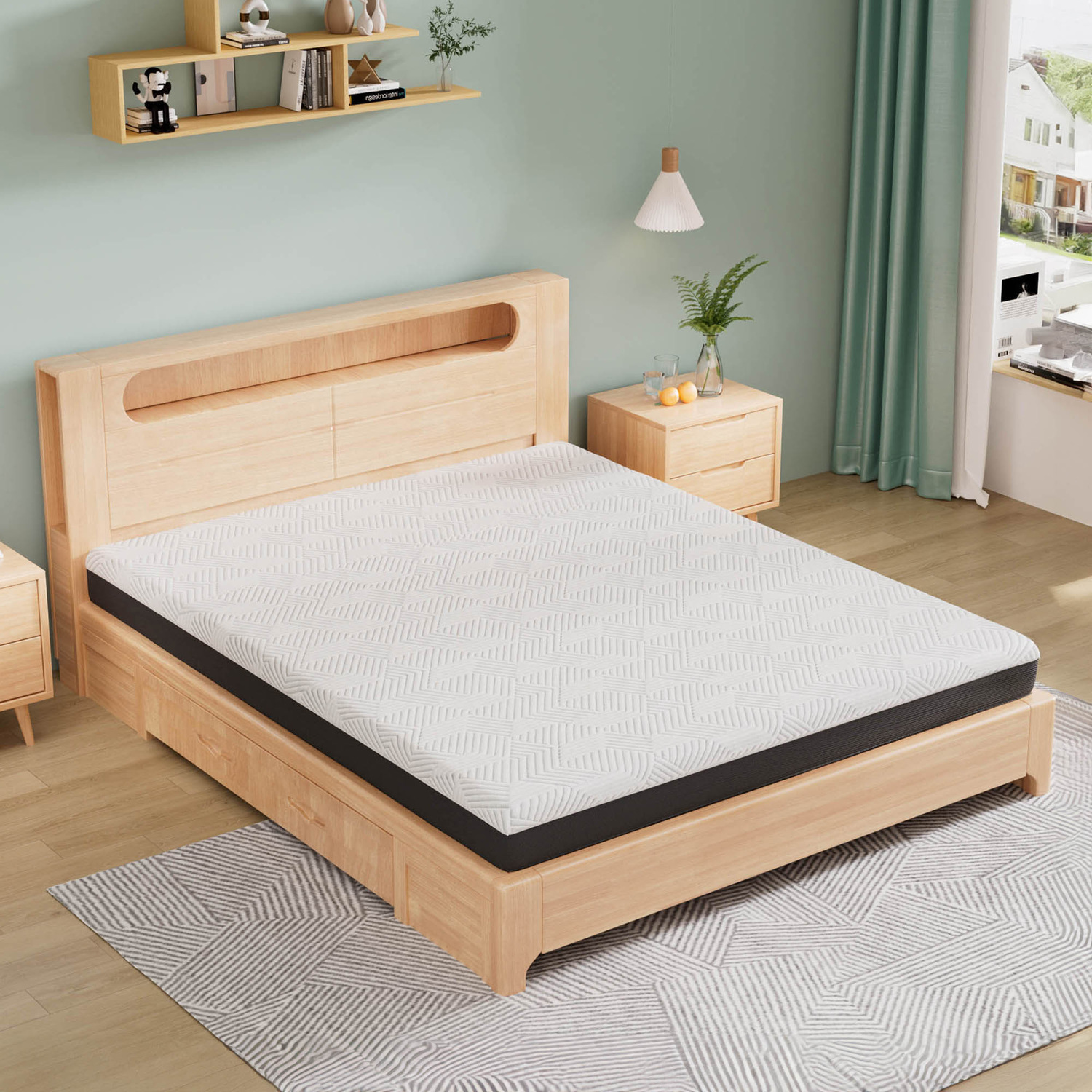 15cm-Taya-Gel-Memory-Foam-Mattress