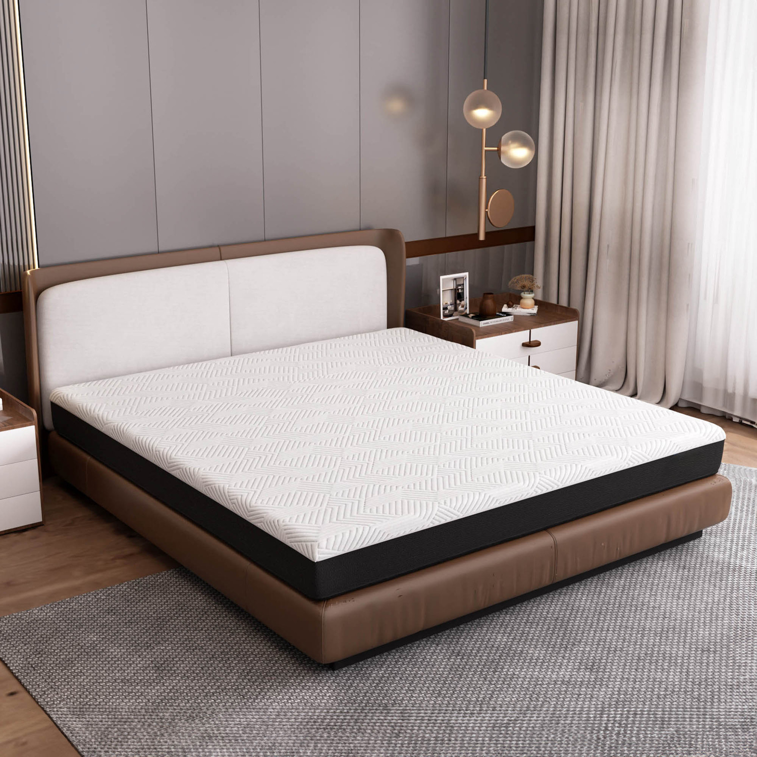 20cm-Taya-Gel-Memory-Foam-Mattress