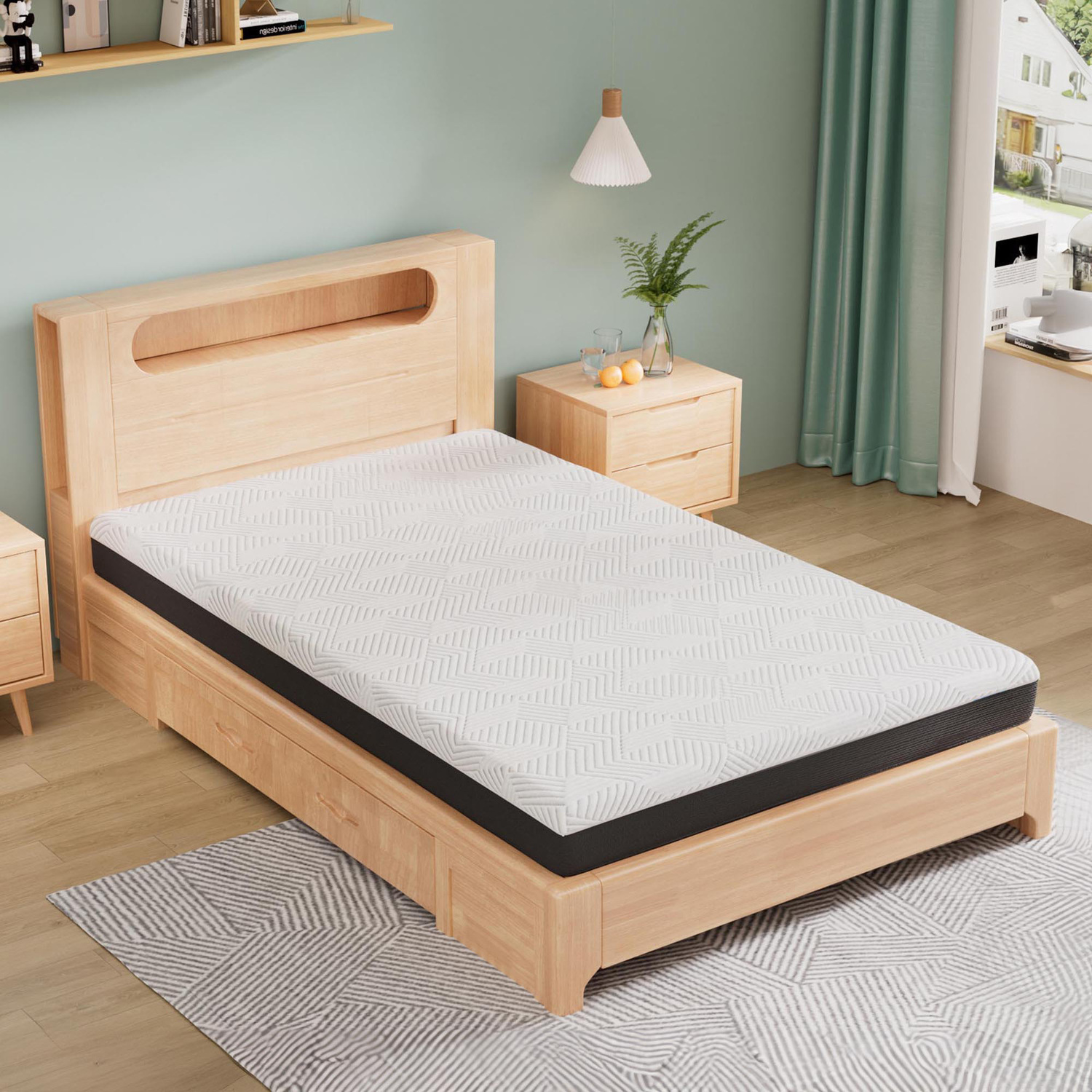 15cm-Taya-Gel-Memory-Foam-Mattress