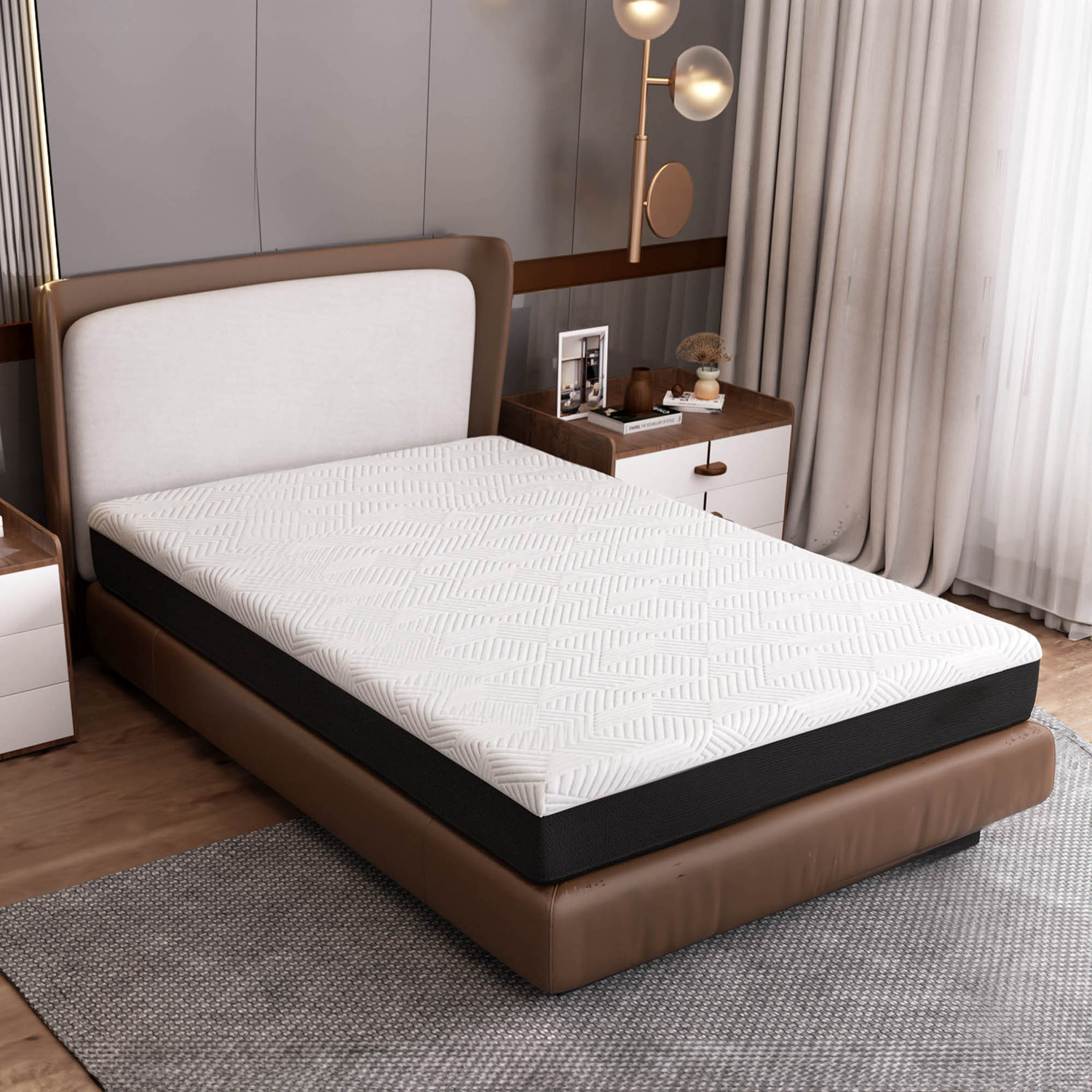 20cm-Taya-Gel-Memory-Foam-Mattress