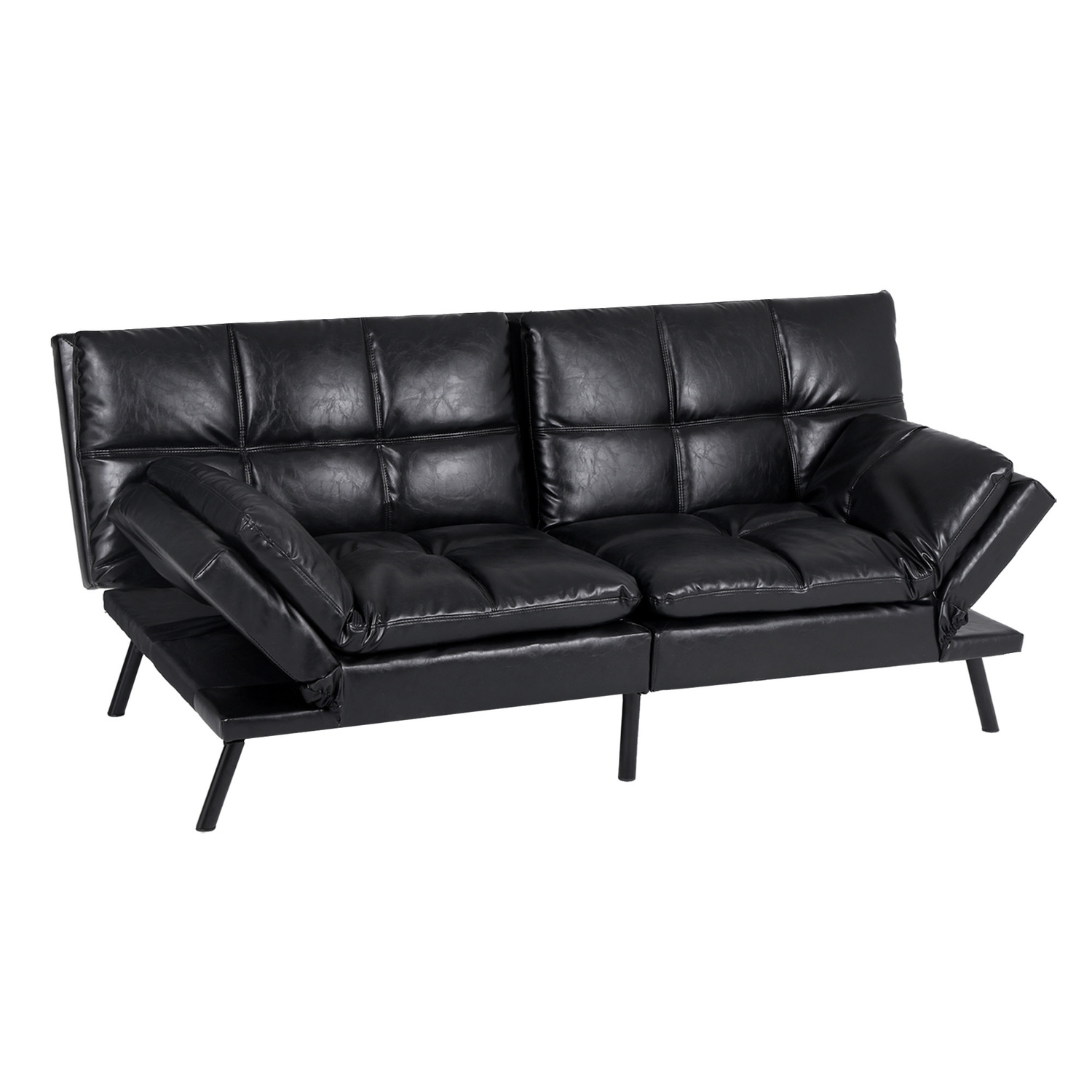Olarp-3-Seater-PU-Leather-Sofa-Bed