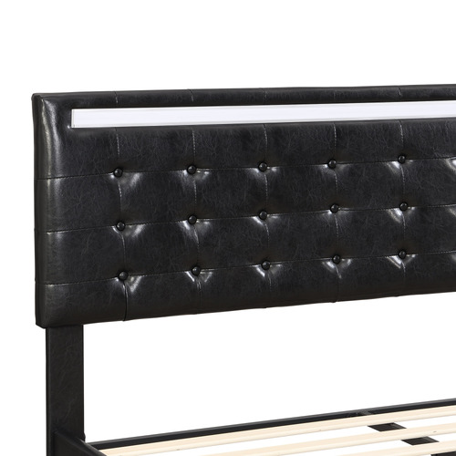 Bennett Floating Bed Frame with LED