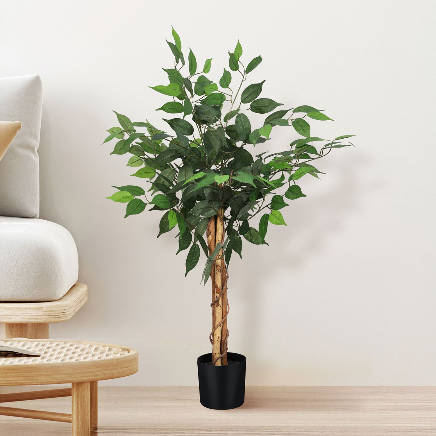 90cm Potted Faux Plant