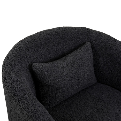 Edgar Upholstered Swivel Armchair