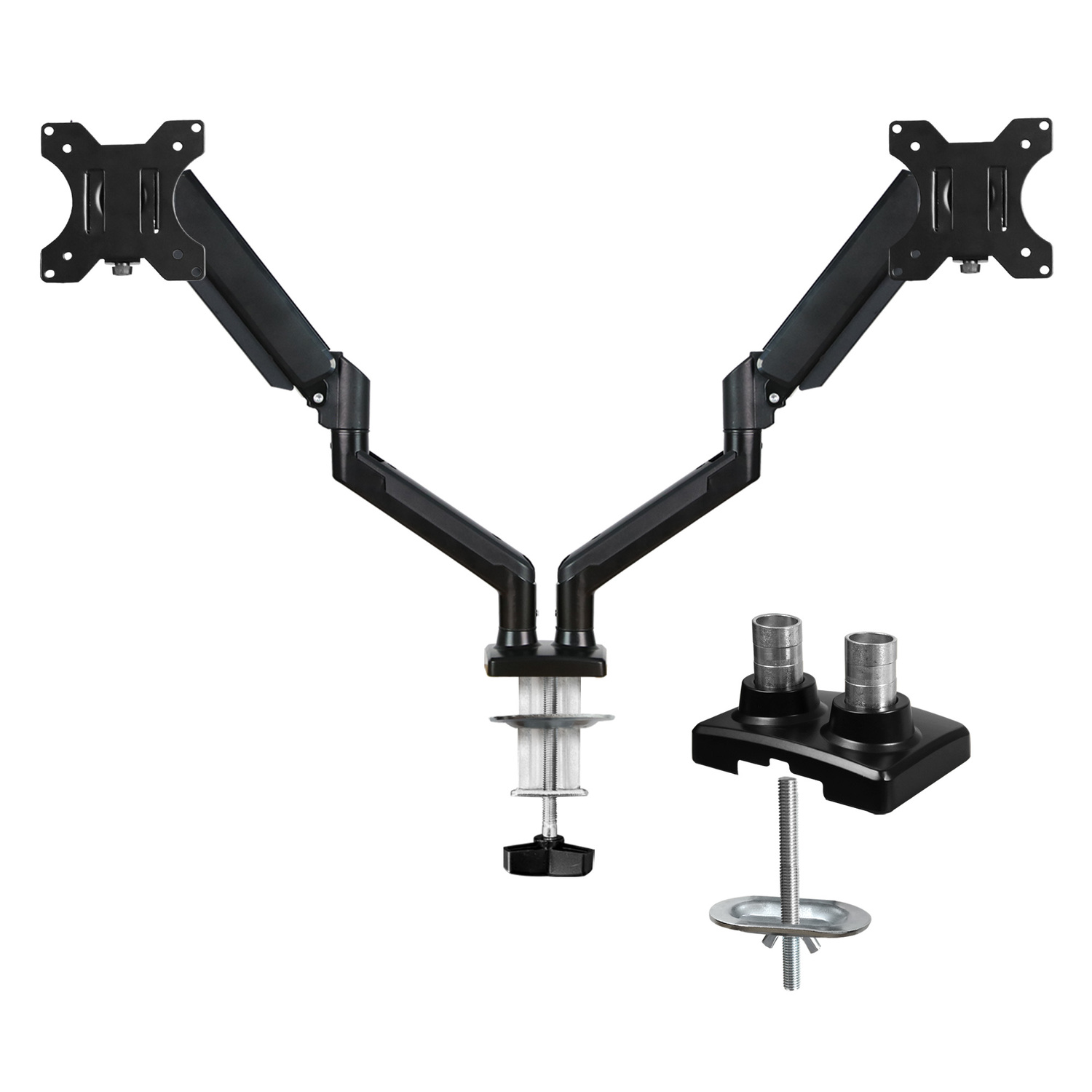 Herle Aluminium Dual Monitor Mount