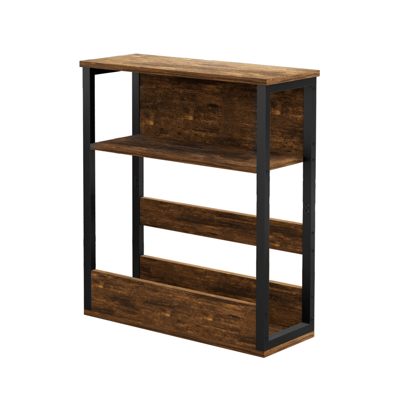 Jana Side Table with Shelves