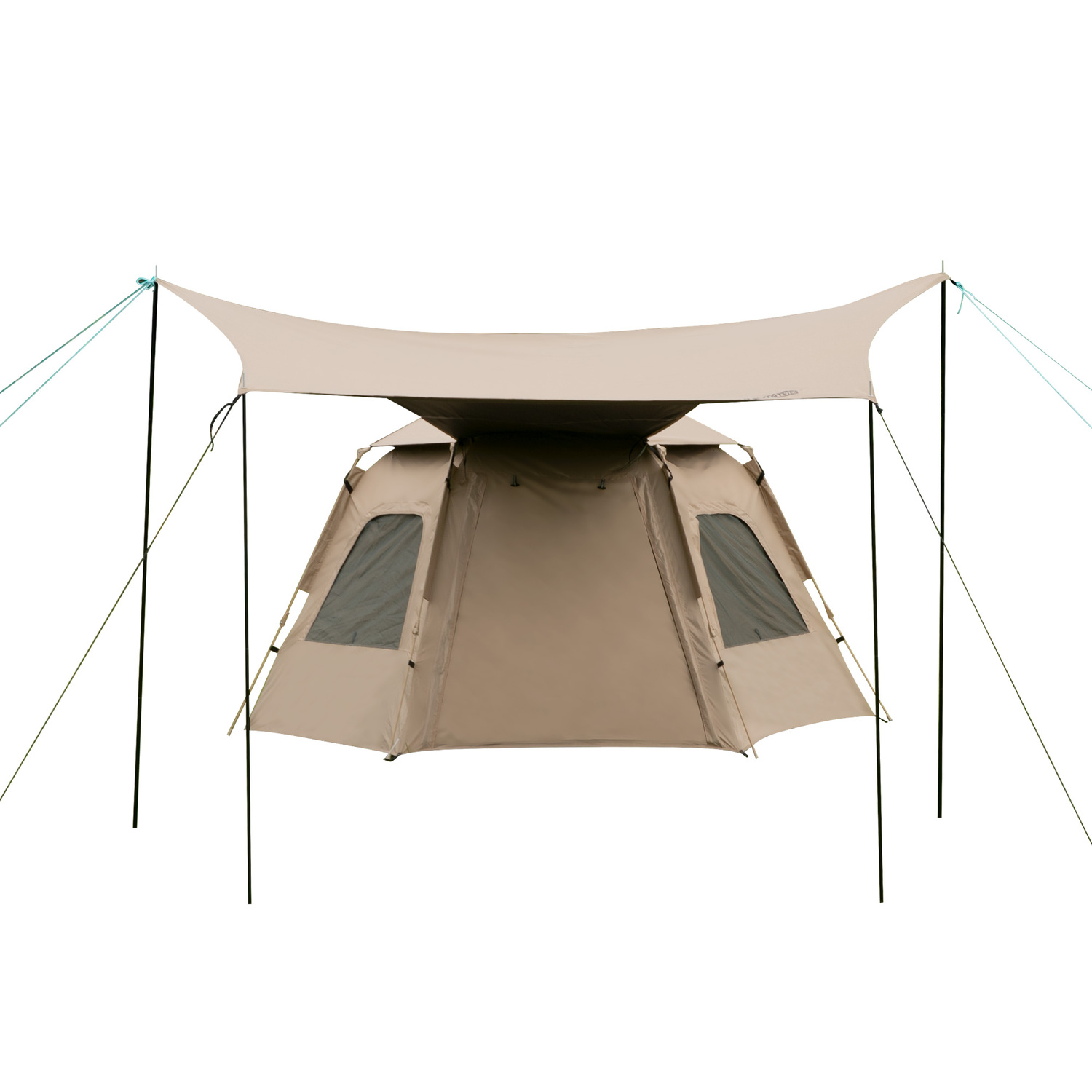 156cm Colon 5 Person Pop Up Beach Tent Shelter