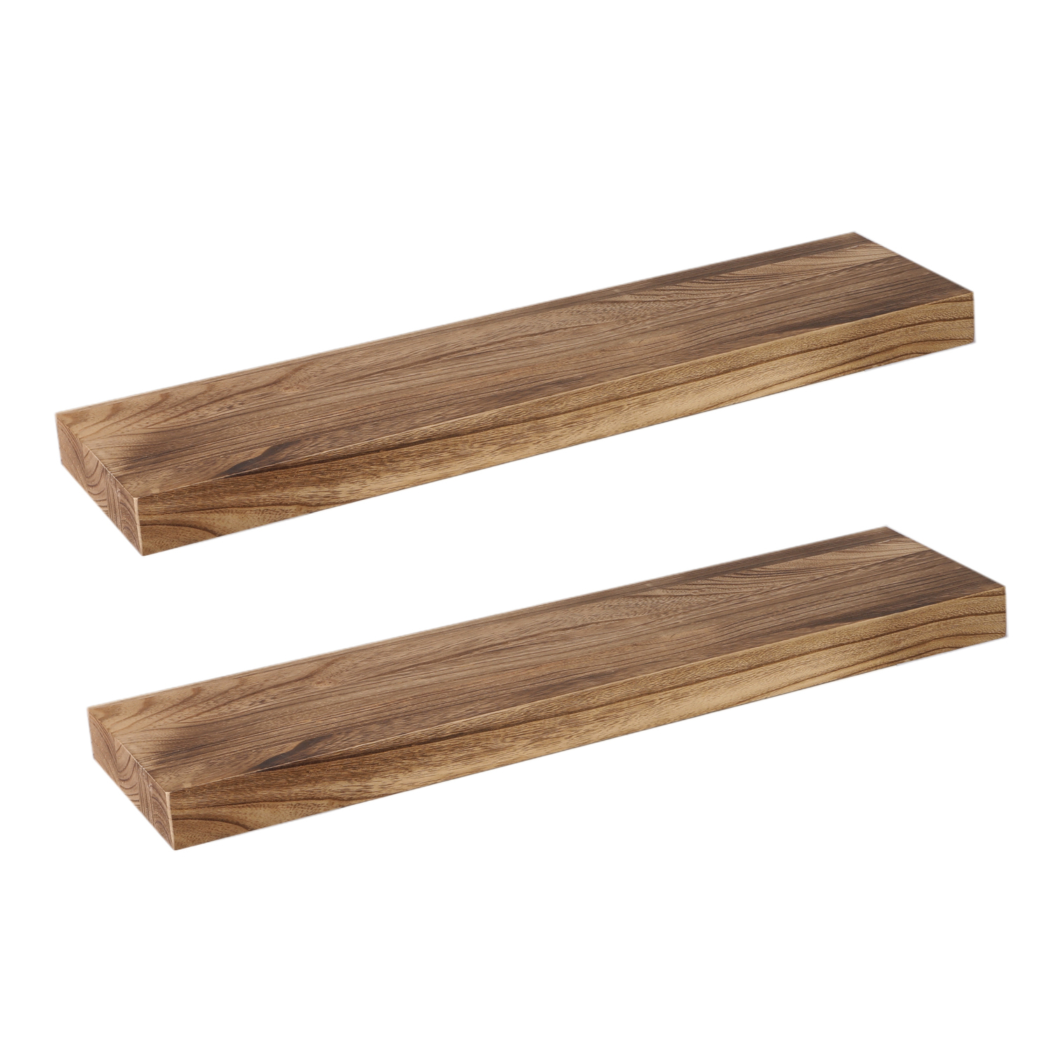Araceli 61cm Paulownia Wood Floating Shelves