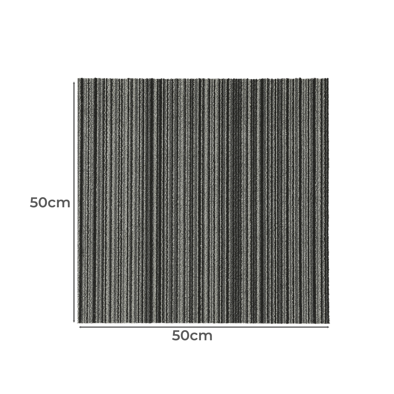 Andras 500 x 500mm Polypropylene Carpet Tile