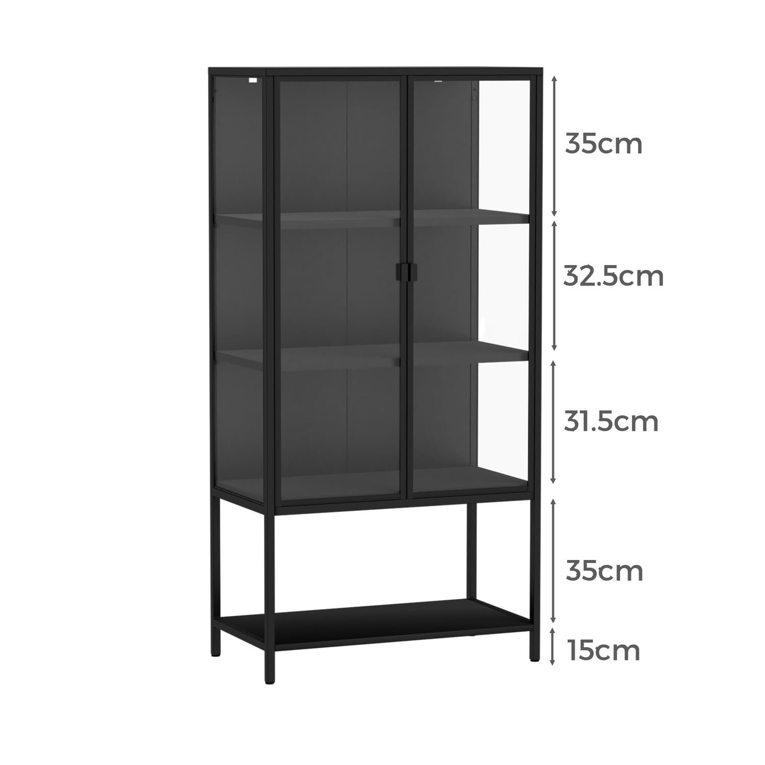 Zorn 4 Tier Display Cabinet