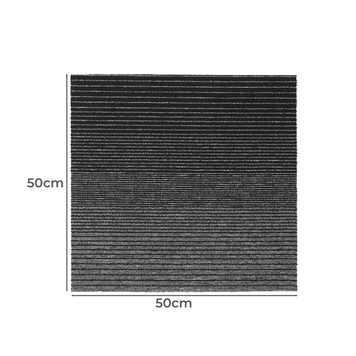 Nass 500 x 500mm Polypropylene Carpet Tile