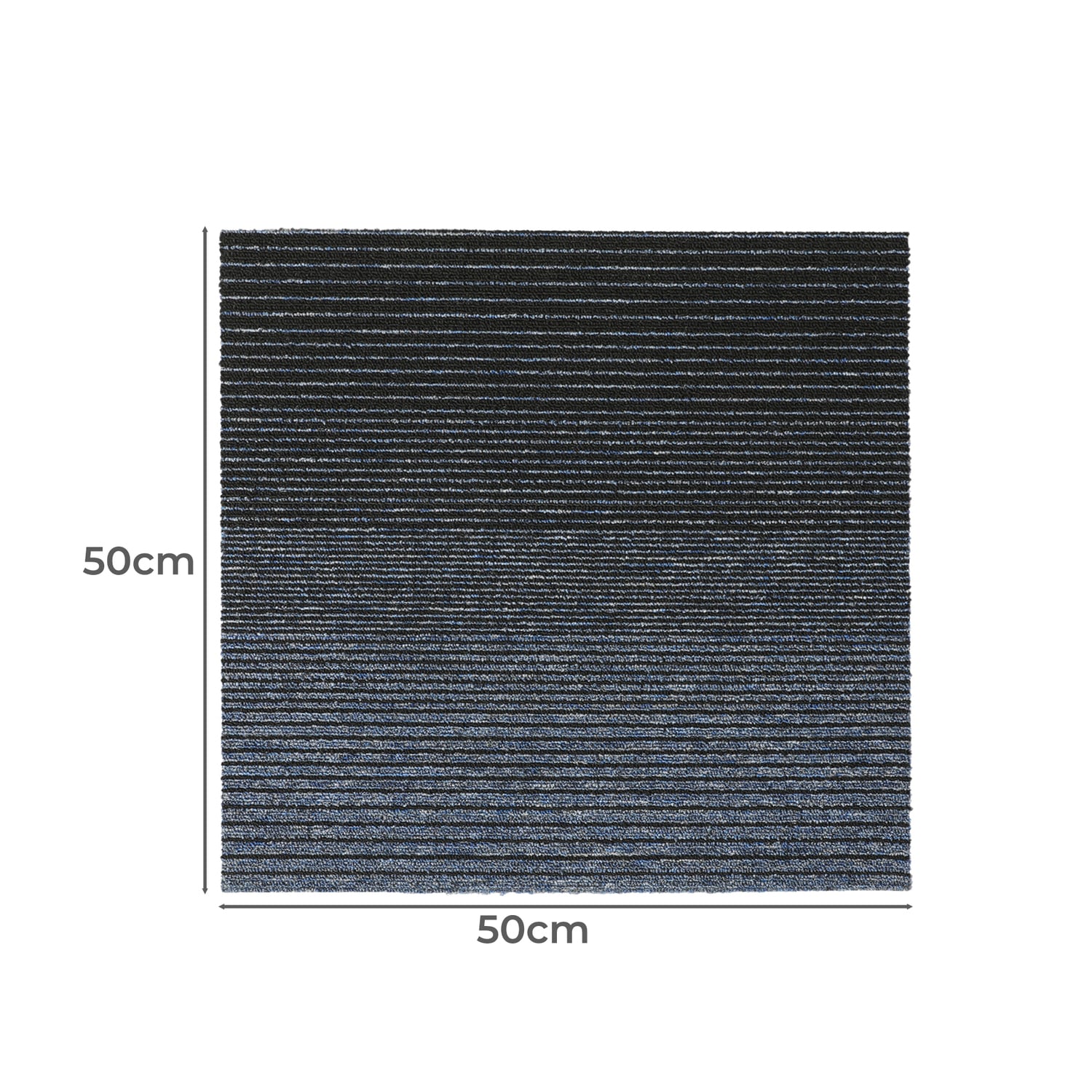 Nass 500 x 500mm Polypropylene Carpet Tile