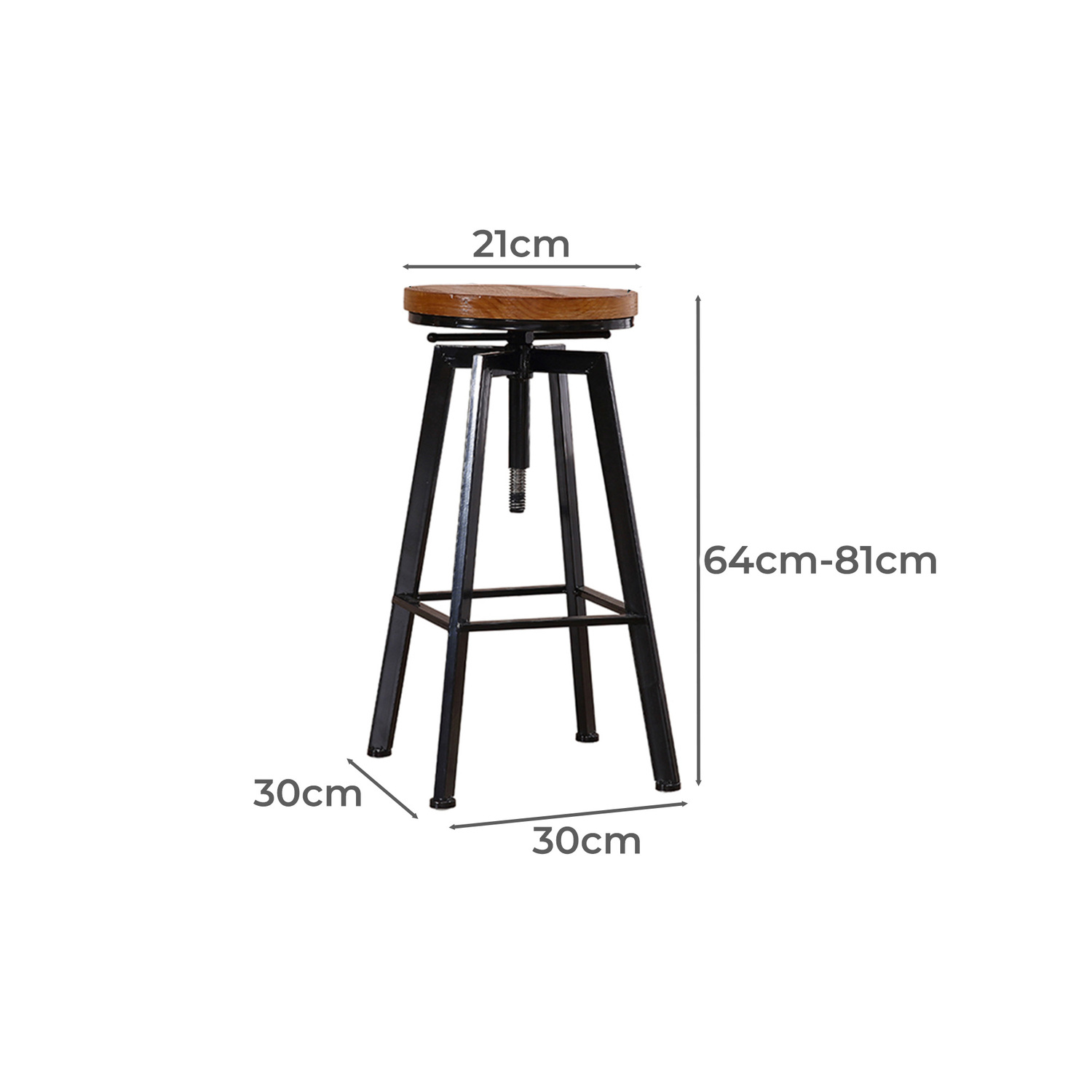 2 Seater Seraf Bar Table & Stool Set