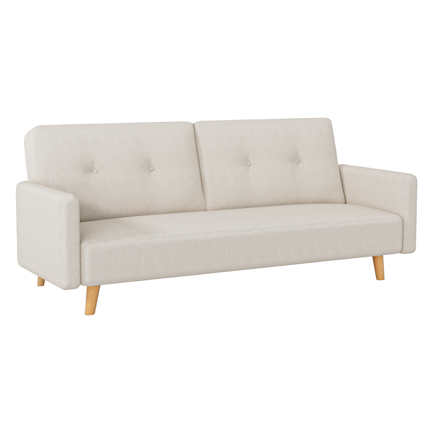 Dorthy 2 Seater Single Cotton & Linen Sofa Bed