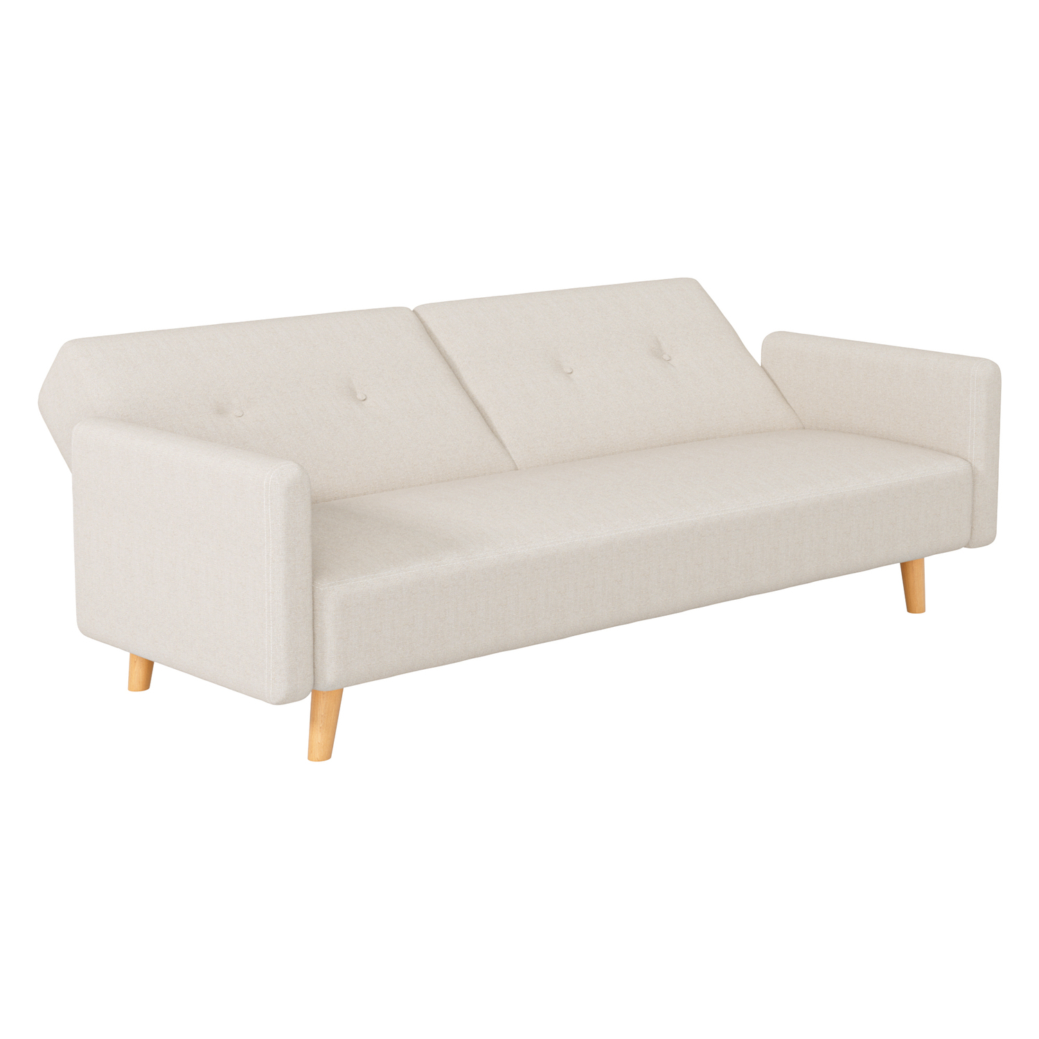 Dorthy 2 Seater Single Cotton & Linen Sofa Bed