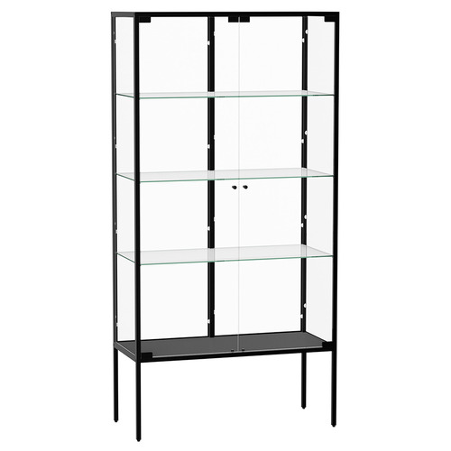 Luca 4 Tier Glass Display Cabinet