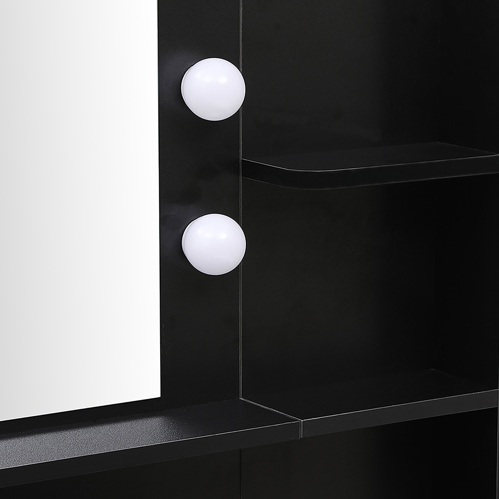 Claire LED Dressing Table & Stool Set