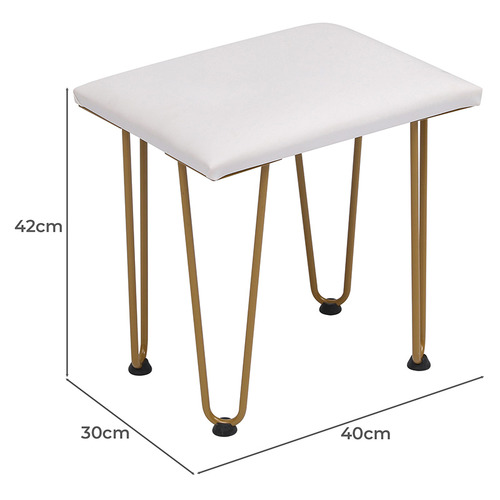 Frances LED Dressing Table & Stool Set