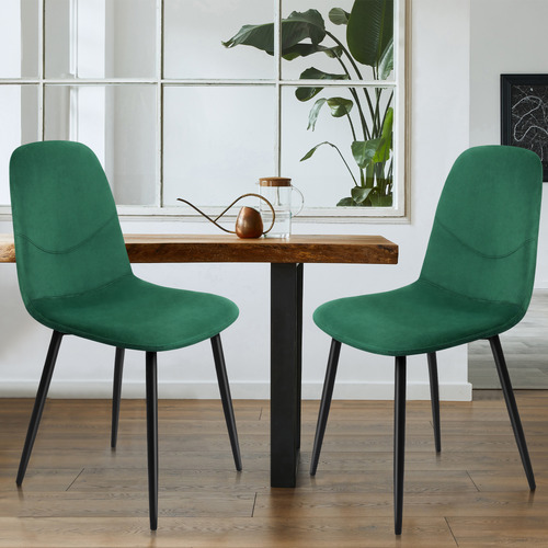 Caleb Eames Replica Velvet Dining Chairs