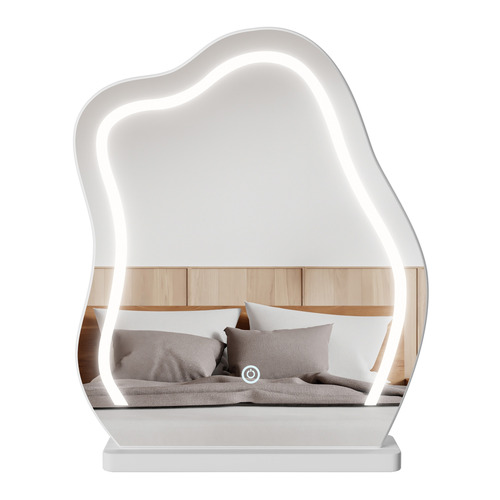 3 Piece Blaise LED Dressing Table & Stool Set
