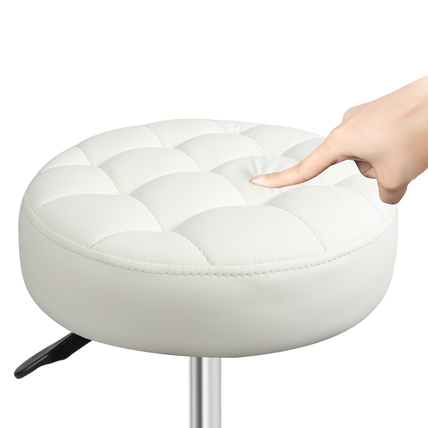 Caribou PU Leather Adjustable Salon Stool