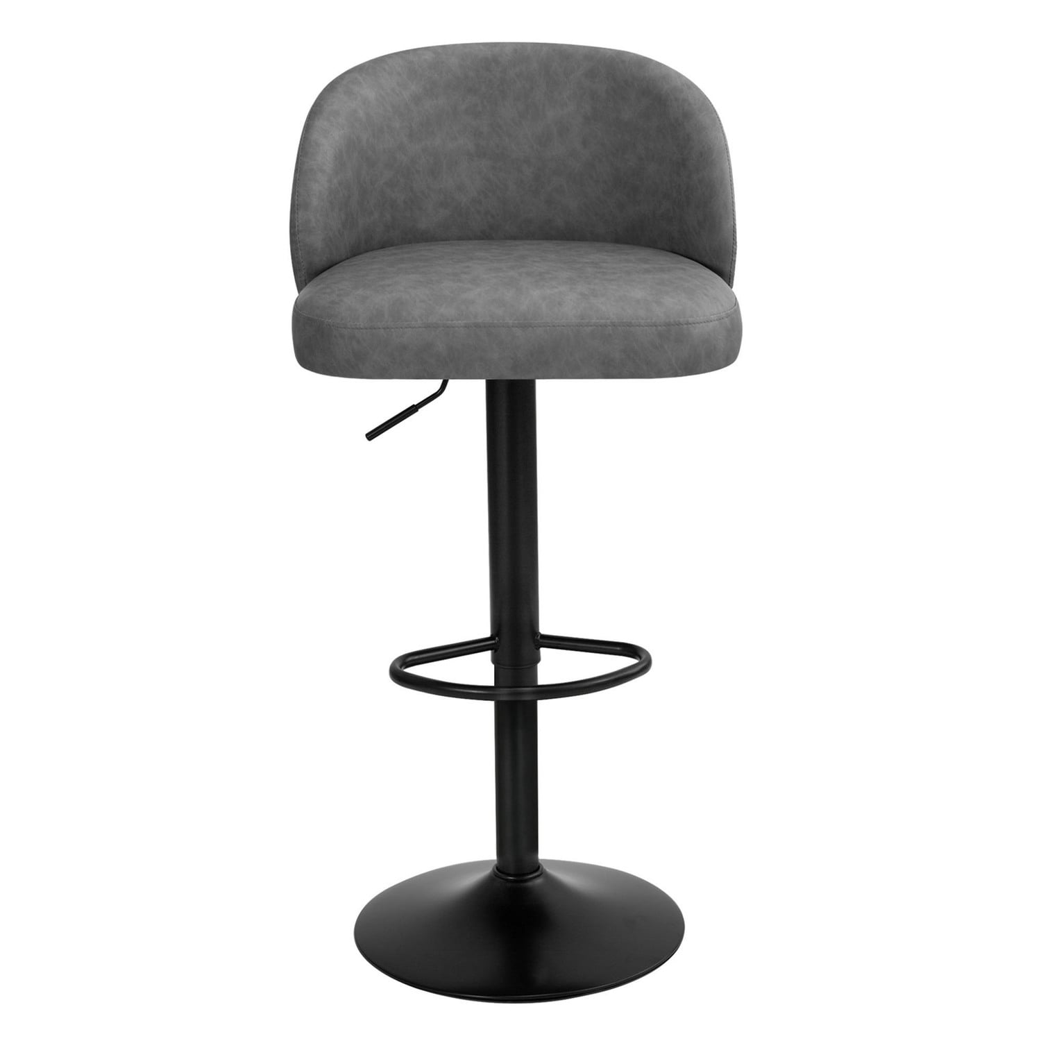Nampa Faux Leather Adjustable Bar Stool