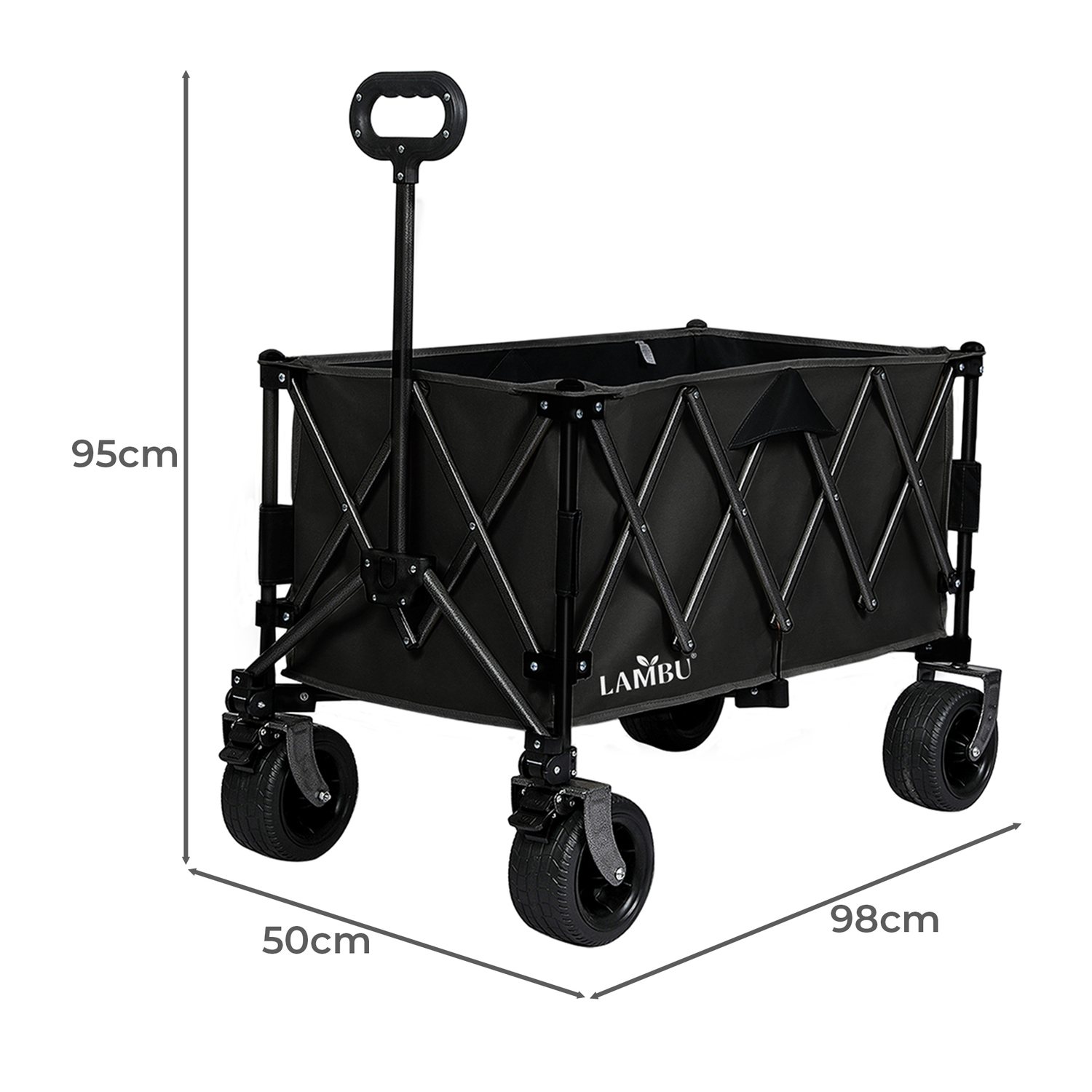 240L Braden Foldable Camping Wagon