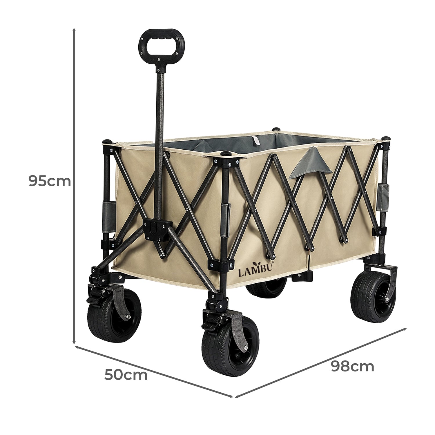 240L Braden Foldable Camping Wagon