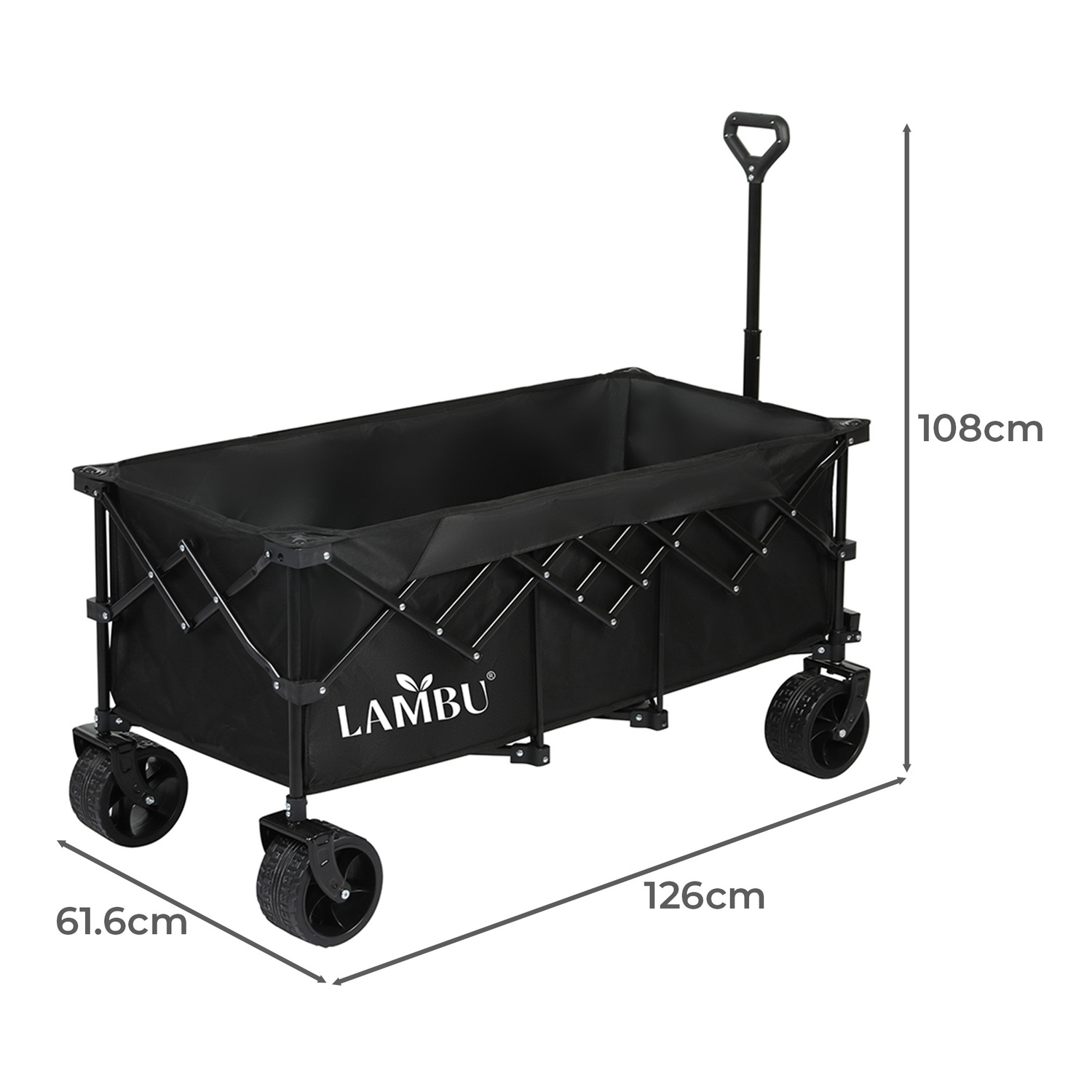 300L Braden Foldable Camping Wagon