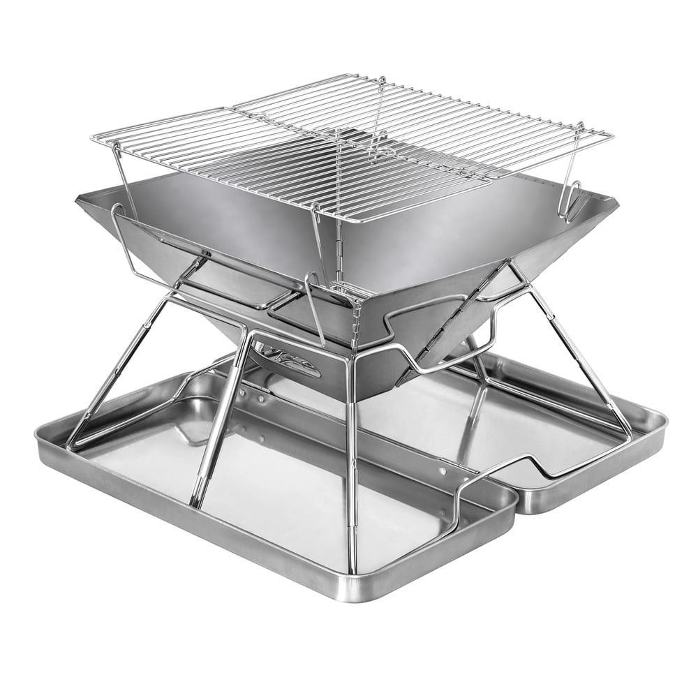 Elixon Folding BBQ Grill Fire Pit
