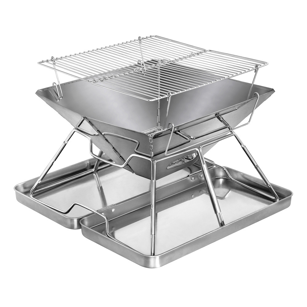 Elixon Folding BBQ Grill Fire Pit