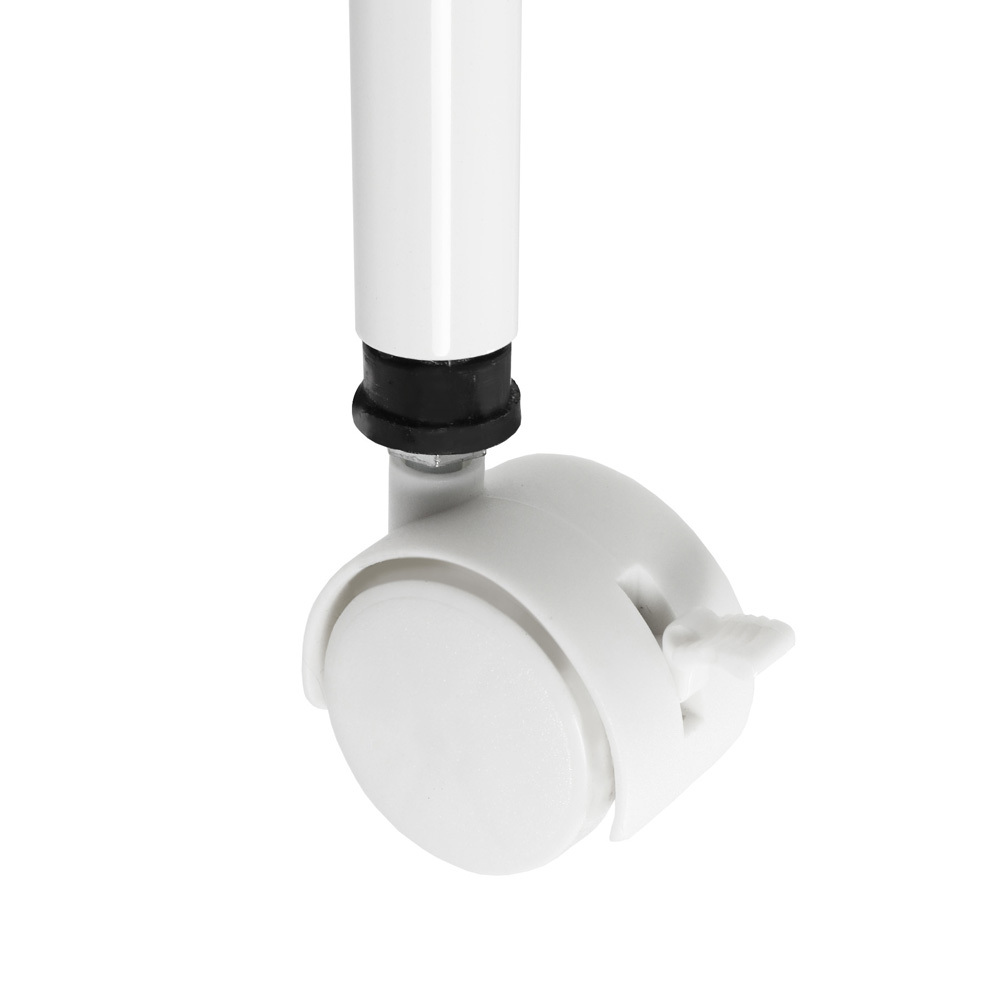 White Drevan Clothing Rack