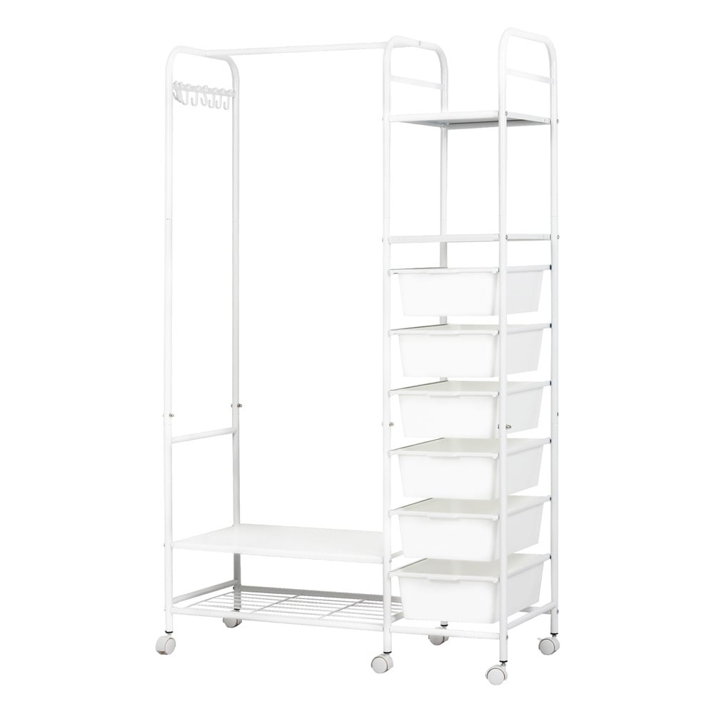Drevan 3 Shelf Clothing Rack