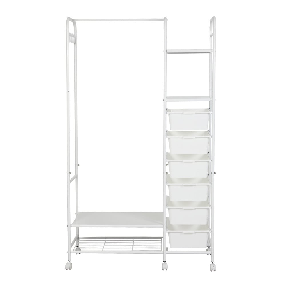 Drevan 3 Shelf Clothing Rack
