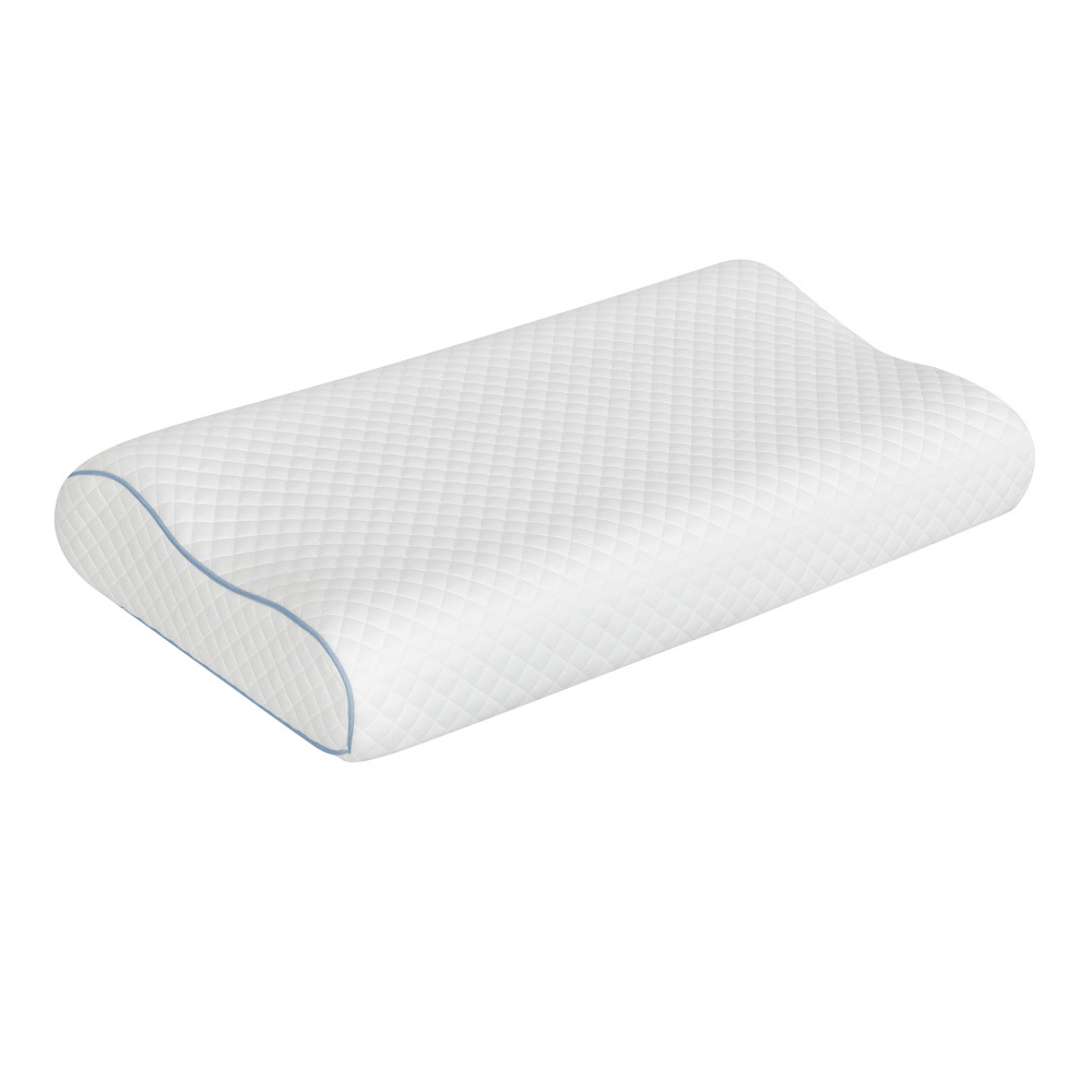 White Sorell Memory Foam Neck Contour Pillow
