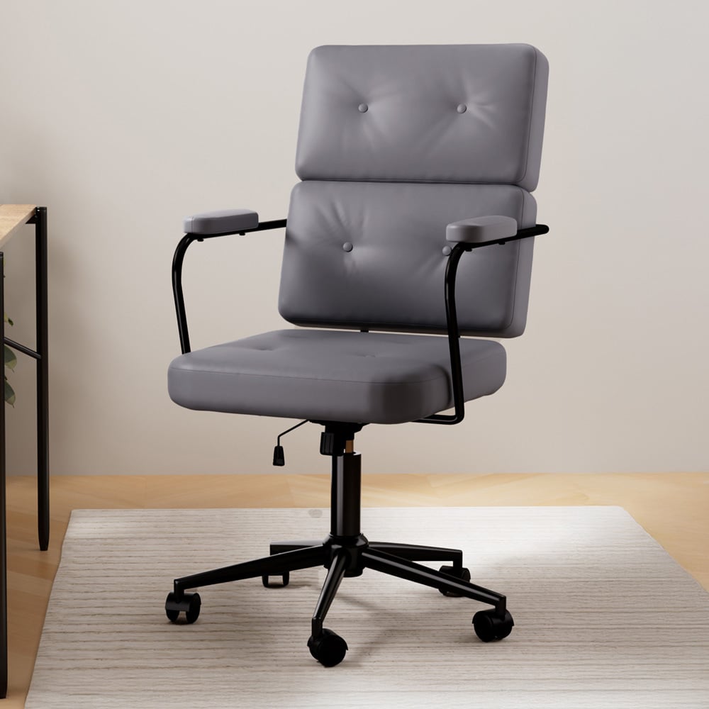 Cylver Faux Leather Office Chair