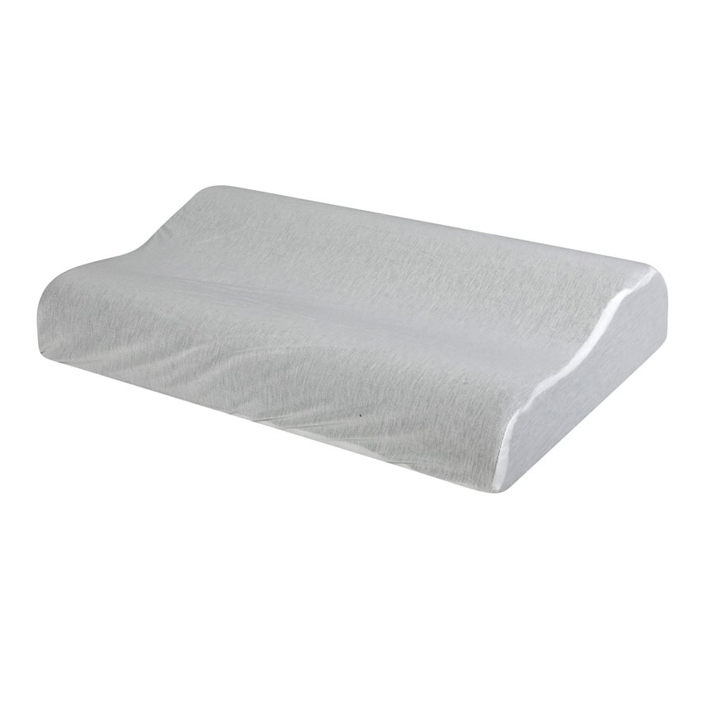 White Sorell Memory Foam Neck Contour Pillow