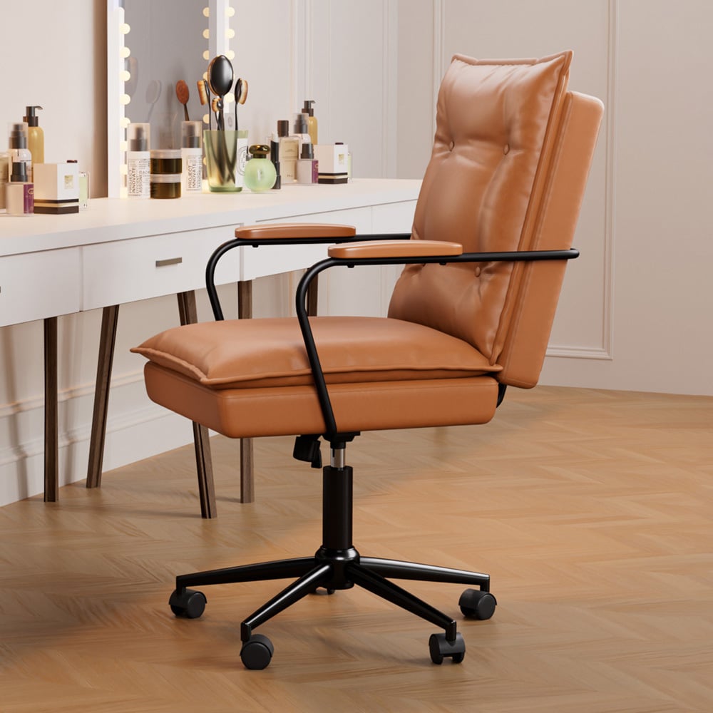 Aerlen Faux Leather Office Chair