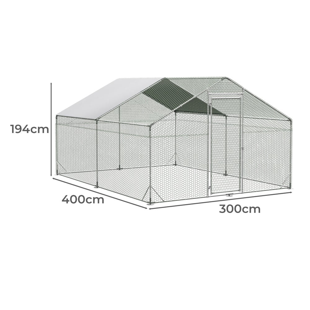Ismare Walk-in Chicken Coop Cage