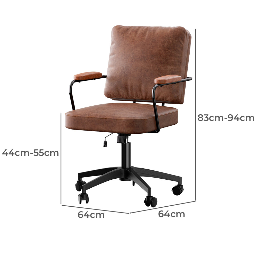 Helian Faux Leather Office Chair
