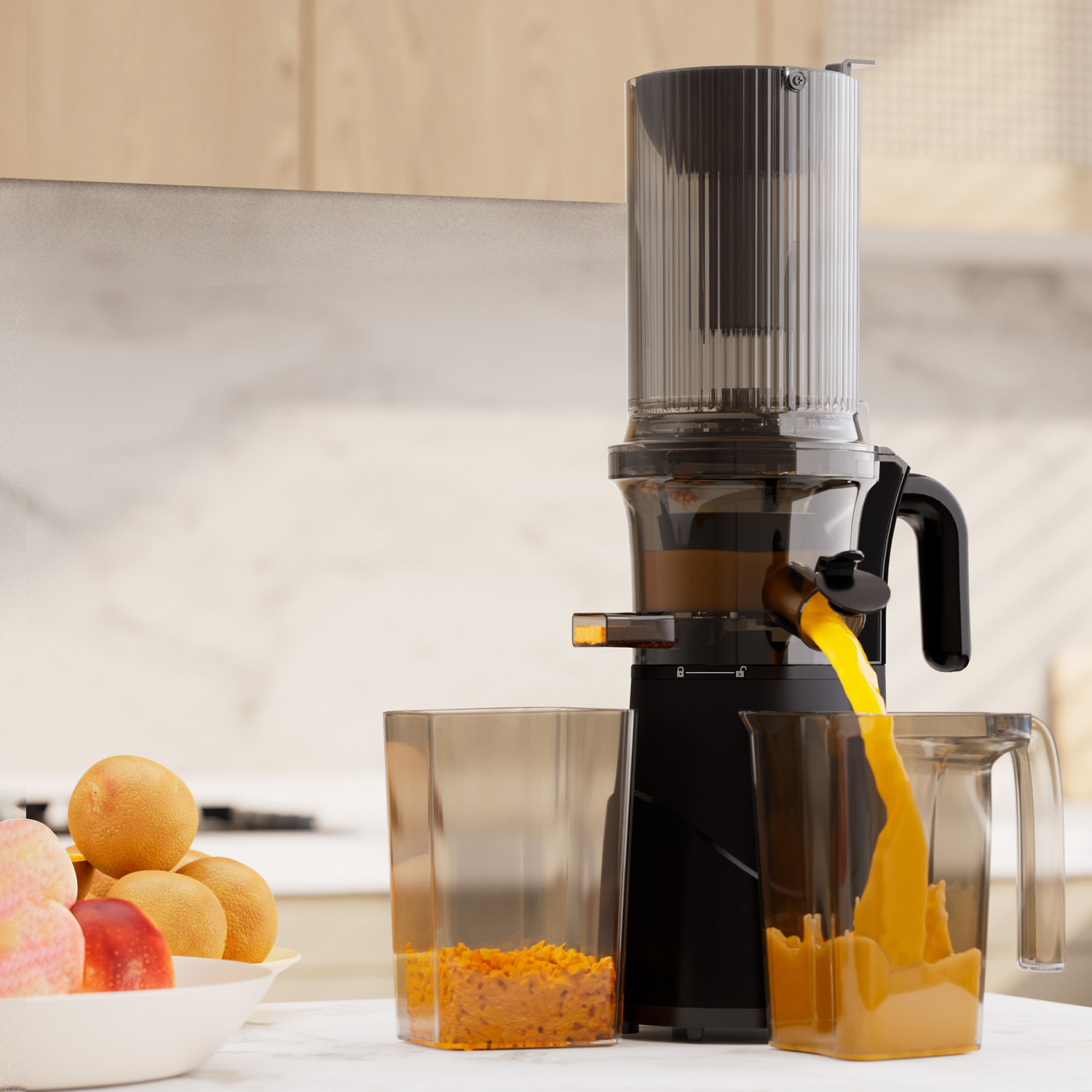 Norwich 1L Stainless Steel Cold Press Juicer