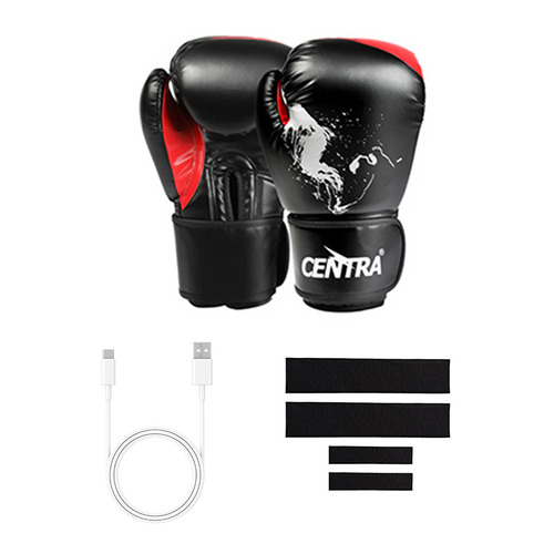 Wade Electronic Boxing Machine with 12oz Boxing Gloves
