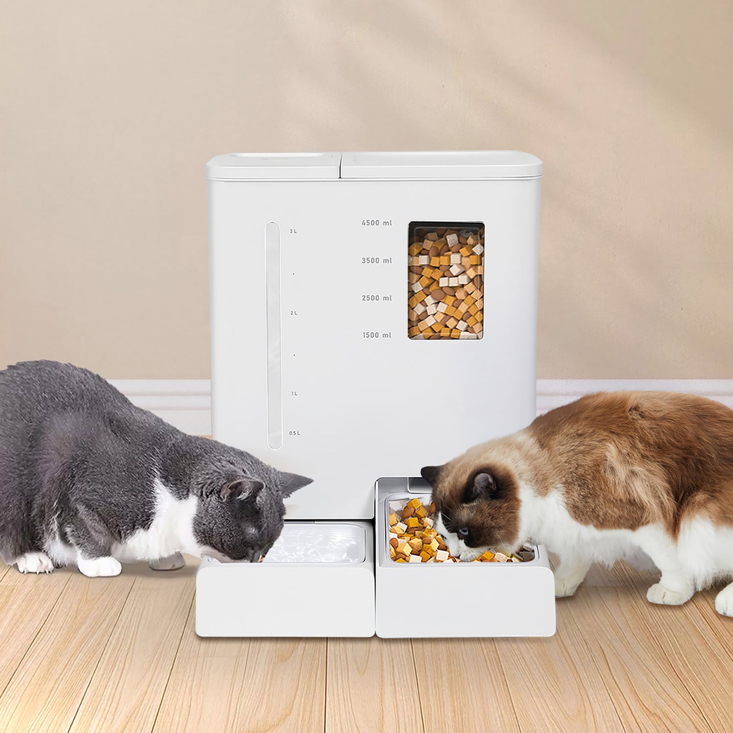 Jasper 2-in-1 Automatic Pet Feeder with Wi-Fi