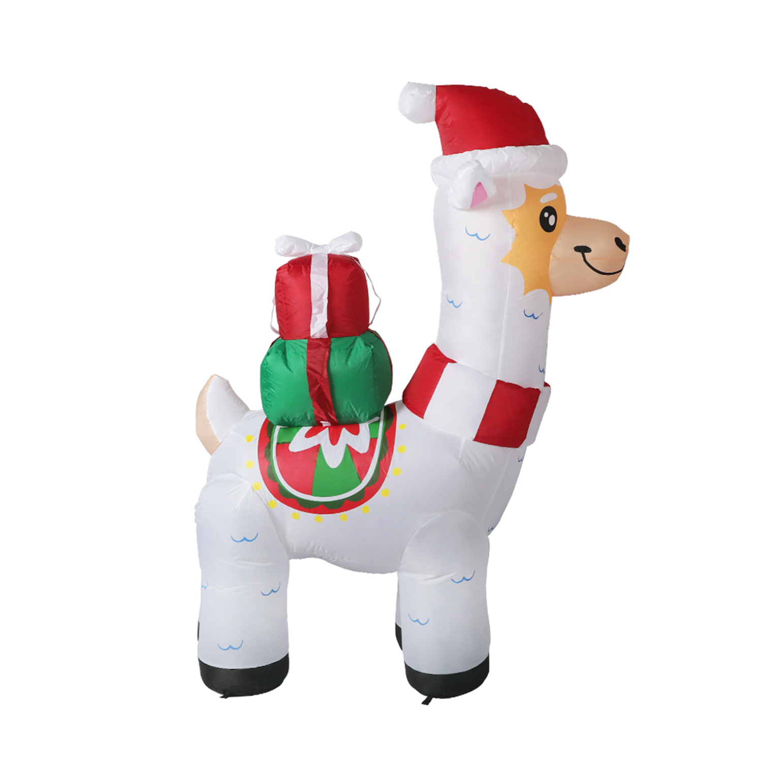 Santaco Alpaca Inflatable Christmas Decor