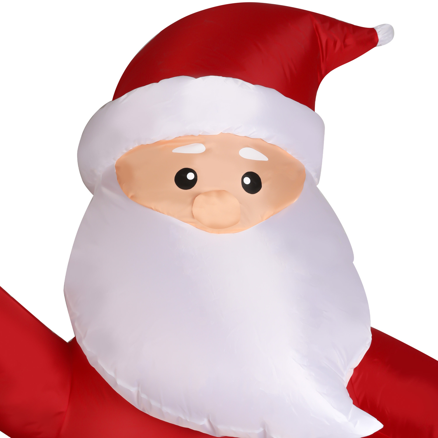 Dasher Santa & Kangaroo LED Inflatable Christmas Decoration