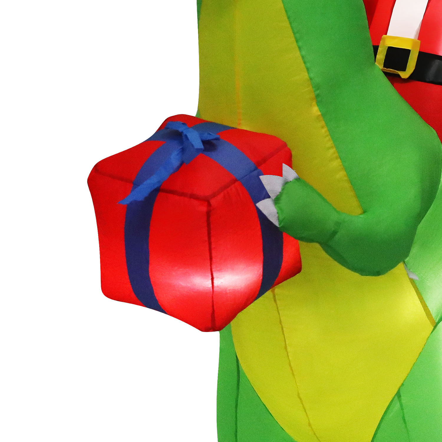 Dasher Dinosaur LED Inflatable Christmas Decoration