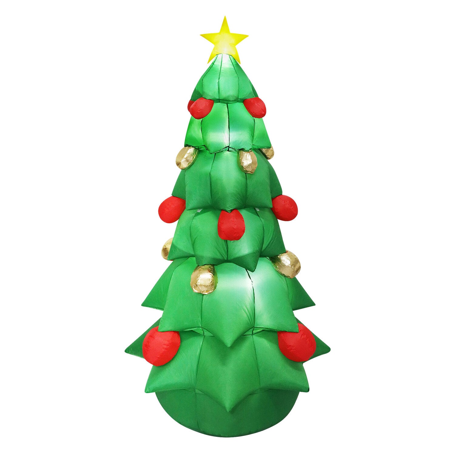 Dasher Christmas Tree Bell LED Inflatable Decoration