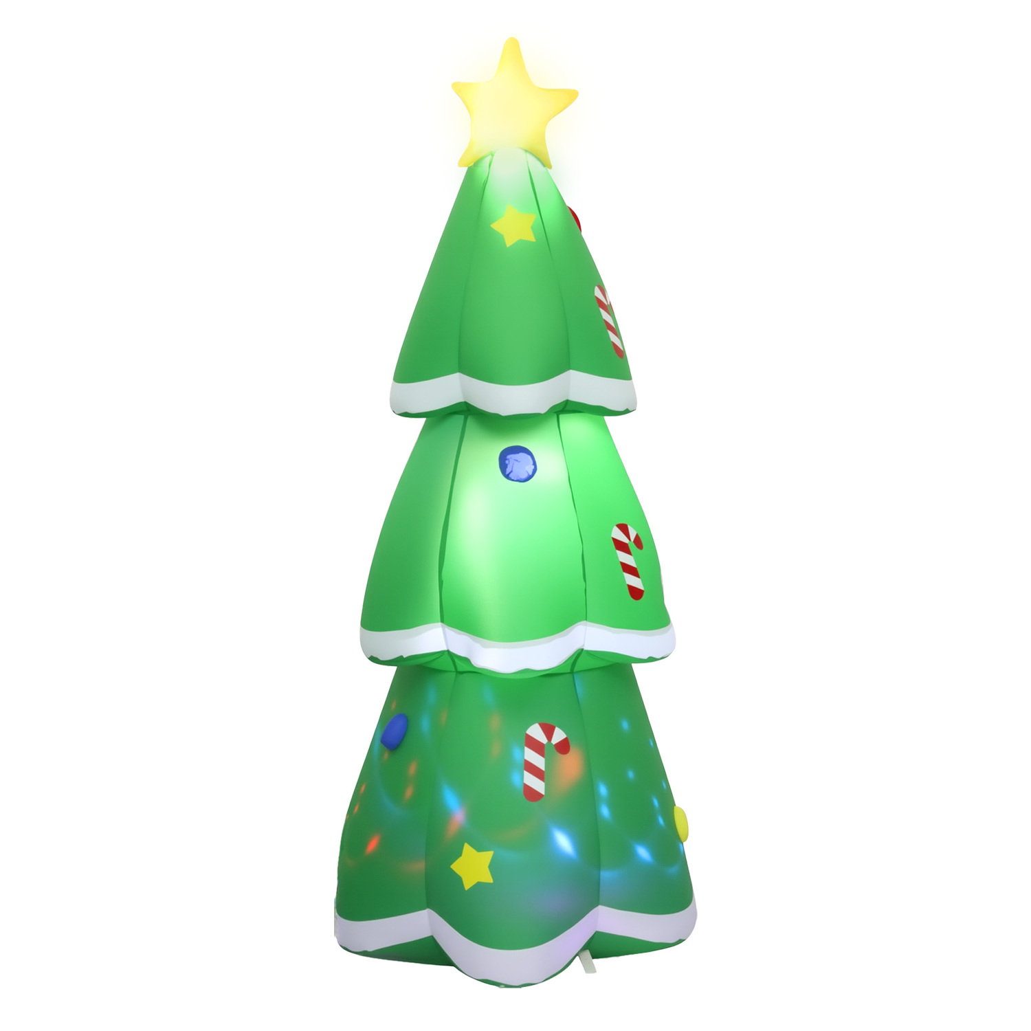 Dasher Christmas Tree LED Inflatable Decoration