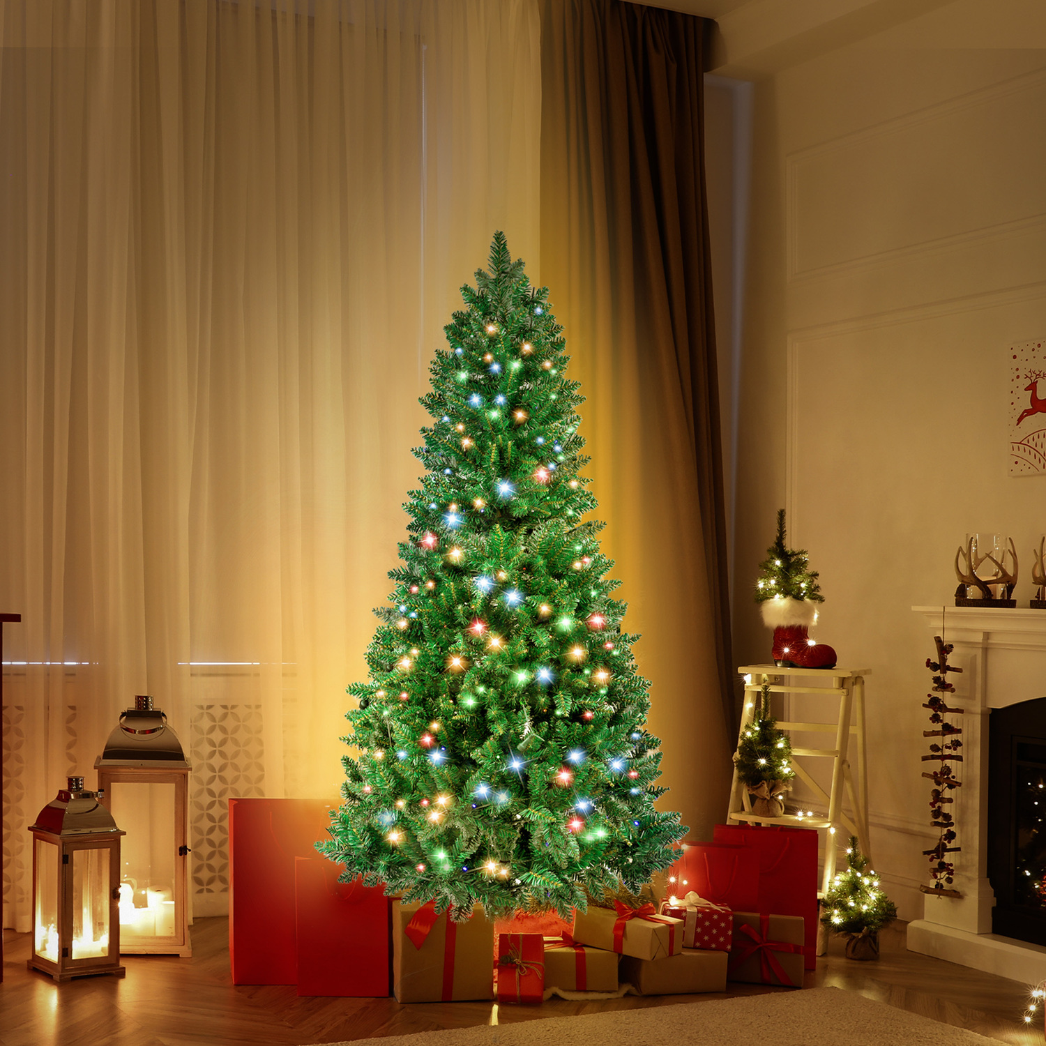 Saiza Pre-Lit LED Christmas Tree