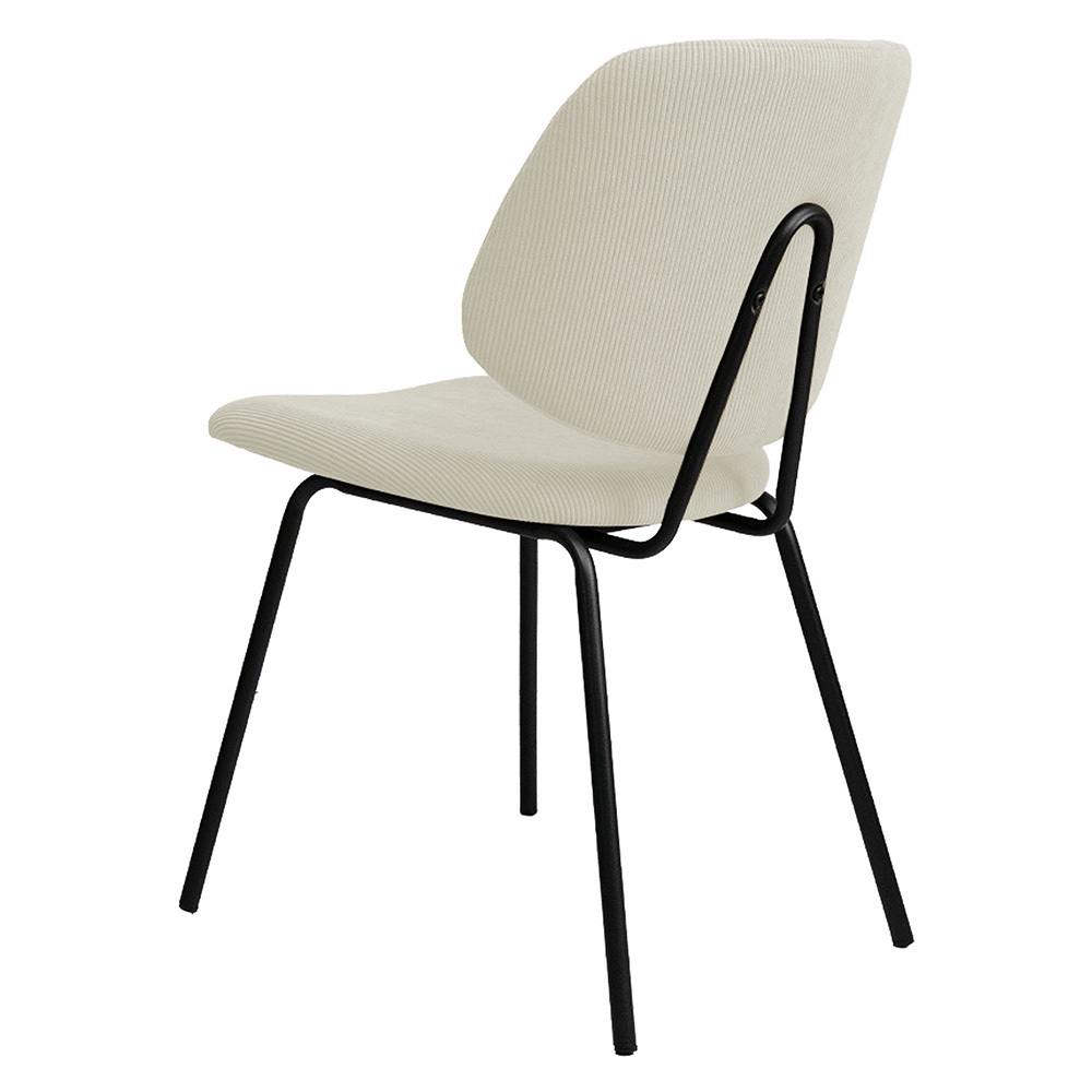 Ivory Bianca Corduroy Dining Chairs